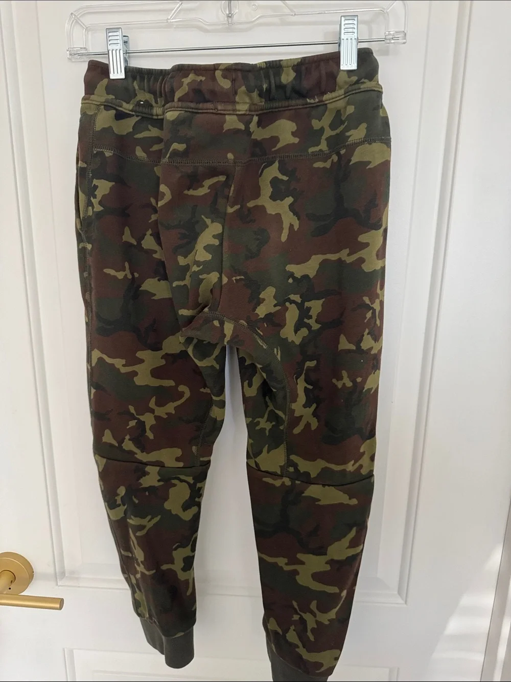 Nike Boys Camo Joggers - Olive Green & Brown